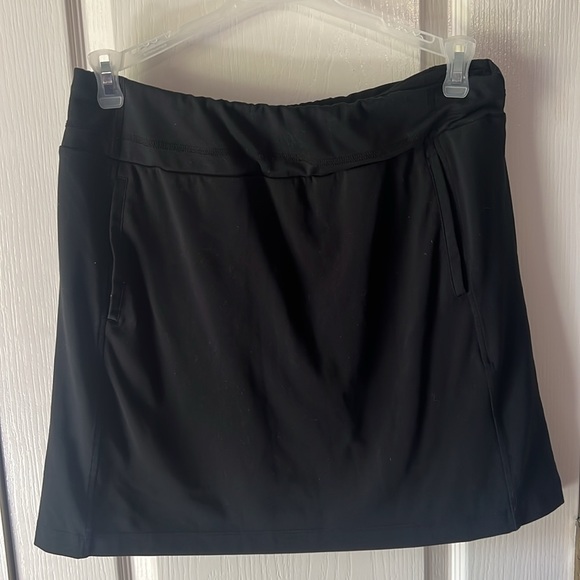 Black Athletic Skirt - Picture 1 of 3